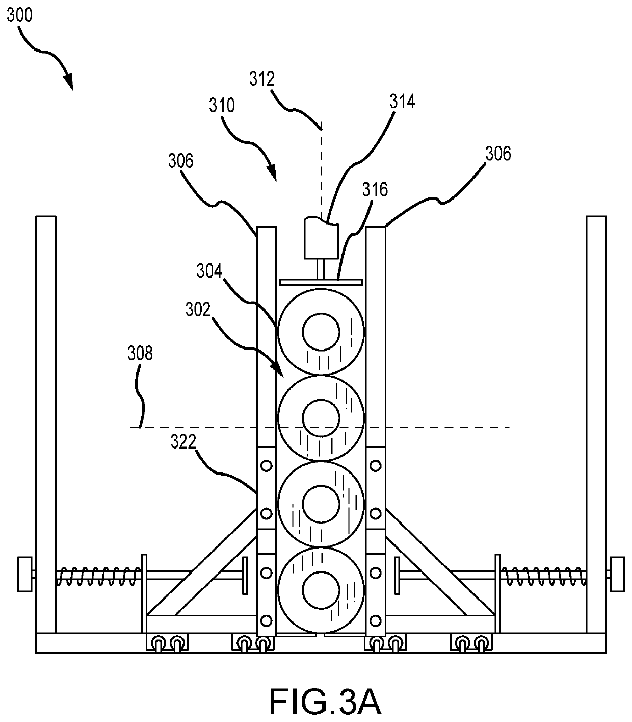 Pipe compression equipment