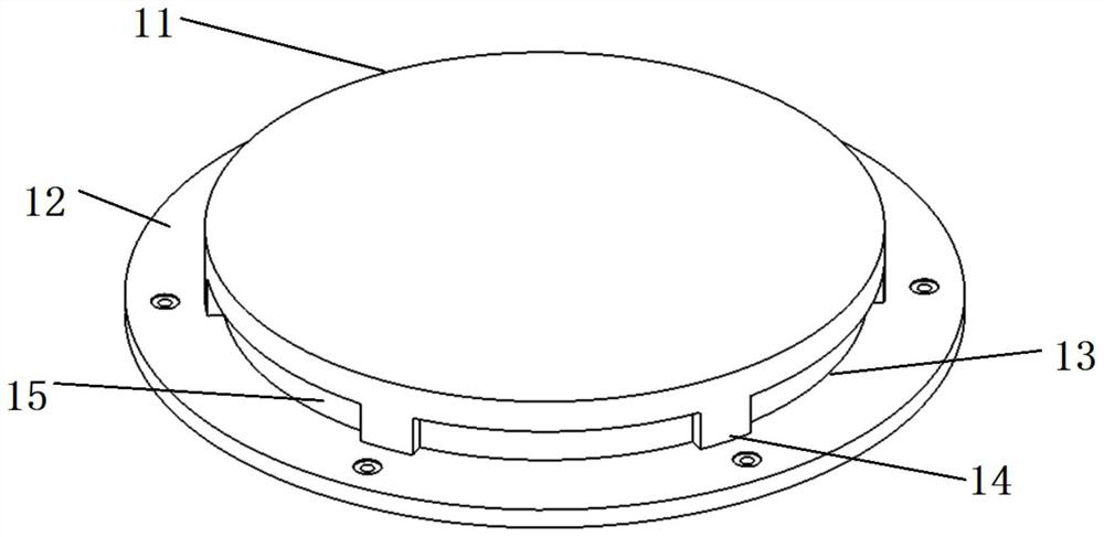 Device for collecting space thermal plasmas