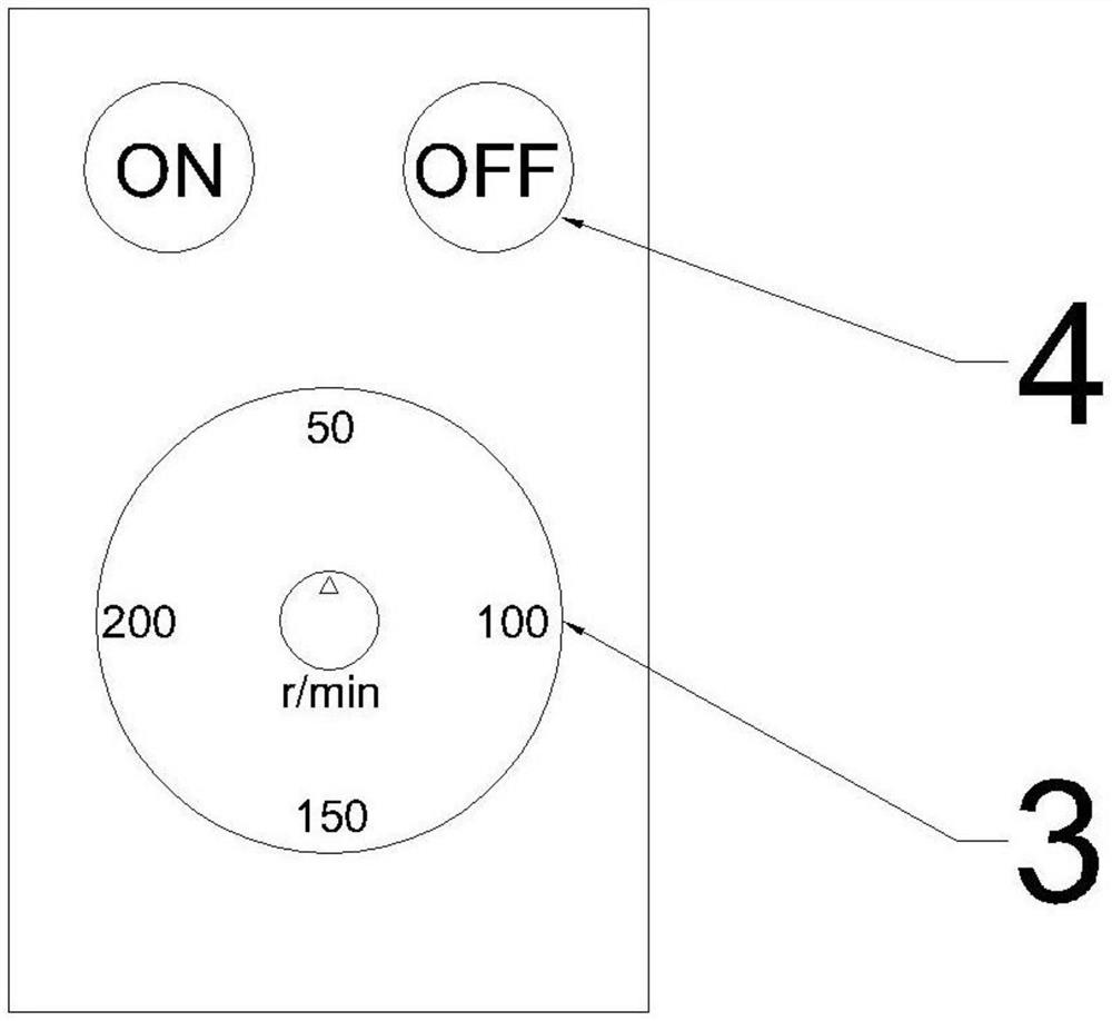 Movable beating machine with speed change and intelligentization functions