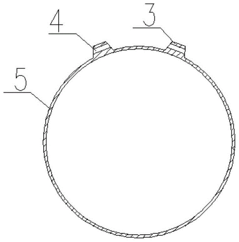 Embedding type anchoring device and anchoring method for pre-stressed anchor cable