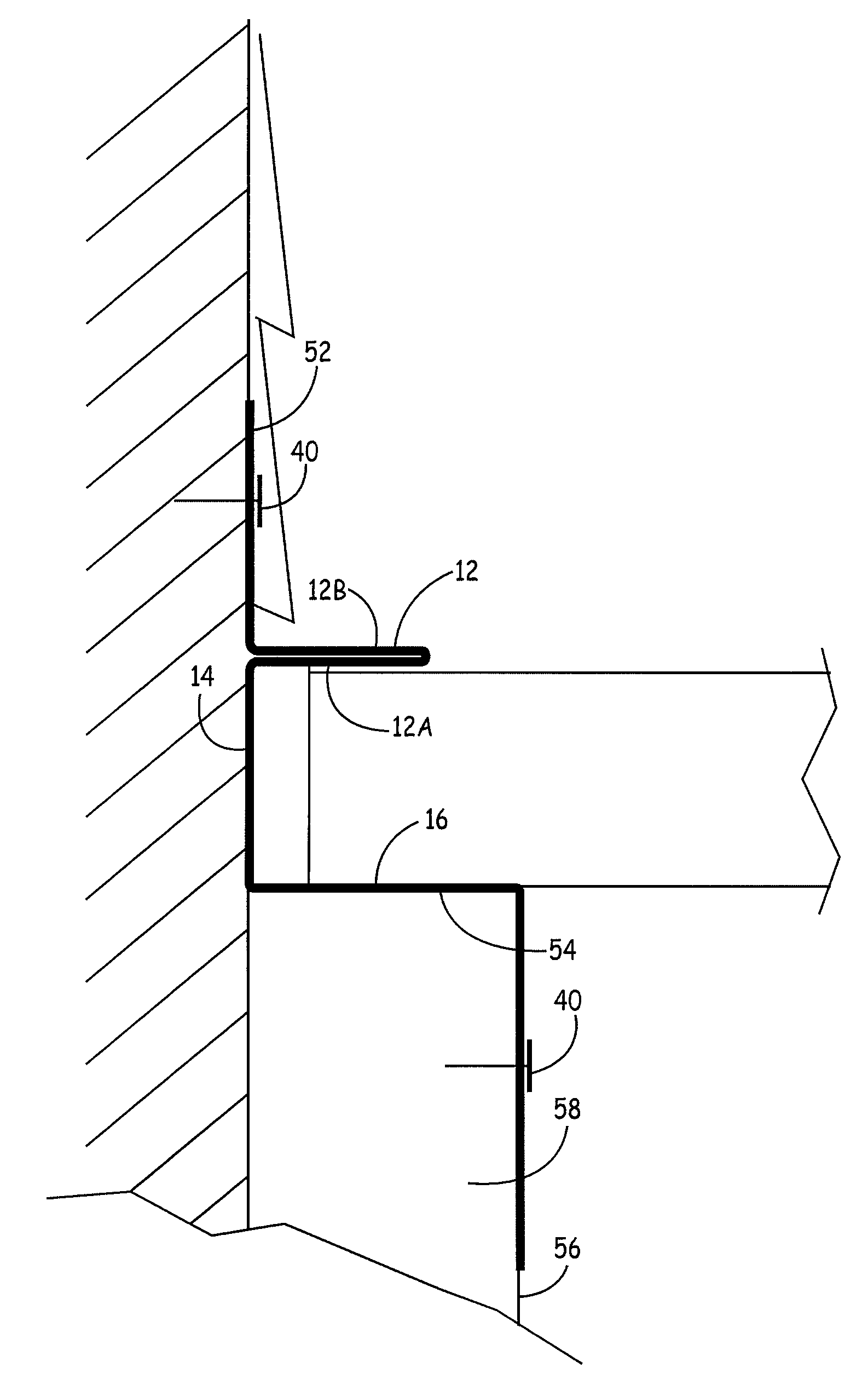 Deck flashing trim system