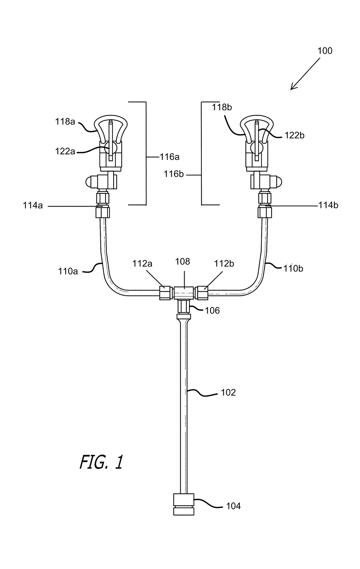 Dual-headed paint spray wand