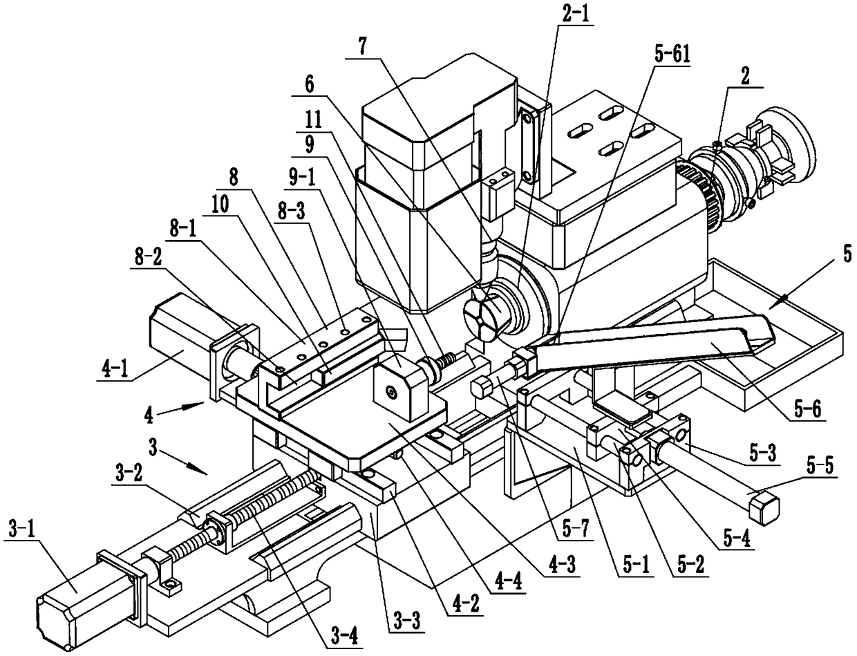 Numerical-control machining equipment for machining shaft bushings