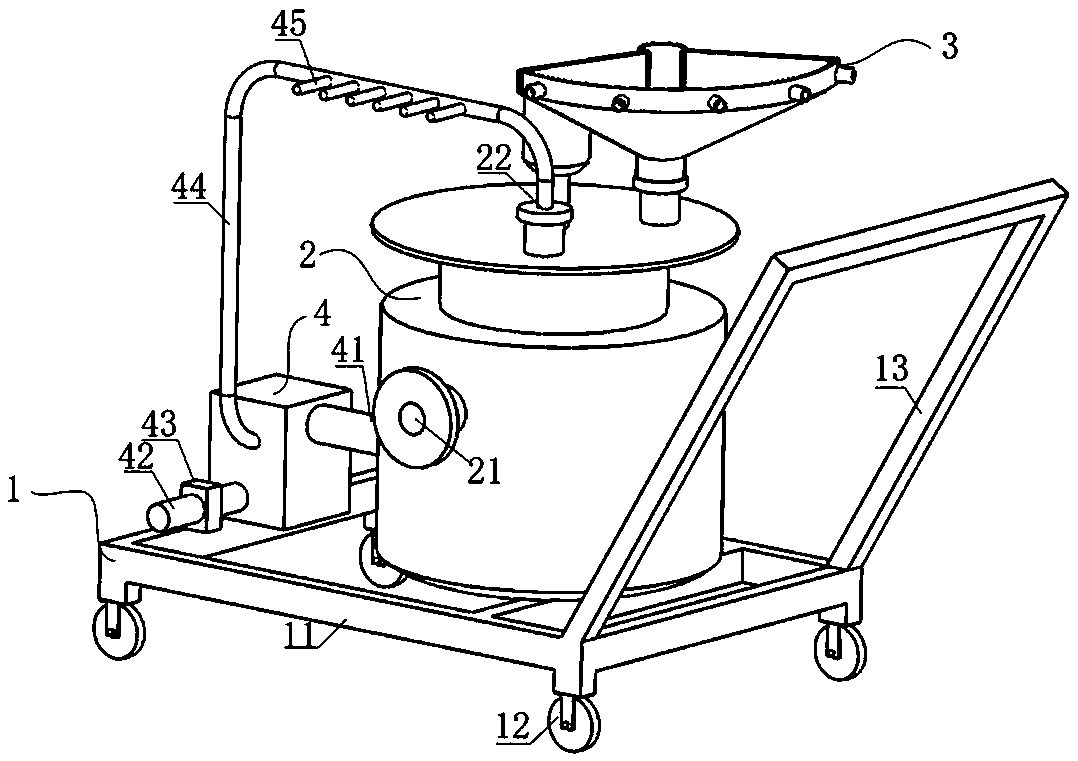 Movable type impregnating agent supply circulating tank