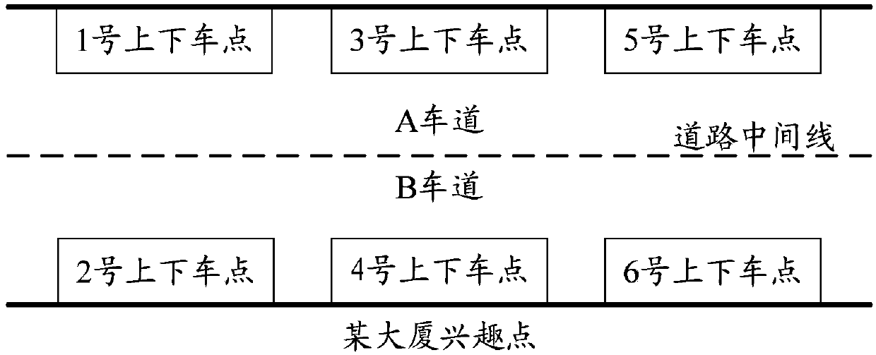 Online car-hailing docking method and device based on lane marking, storage medium and system