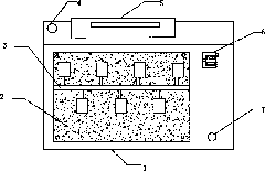 Domestic garbage treatment machine