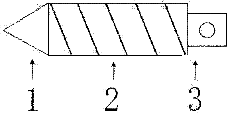 Self-degradation bioactive metal anchoring nail and preparation method thereof