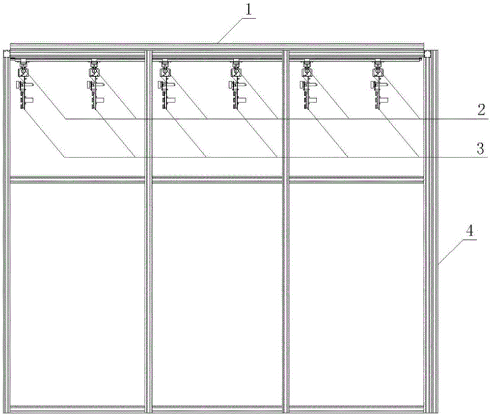 Suspended zero-gravity simulated test bed and using method thereof