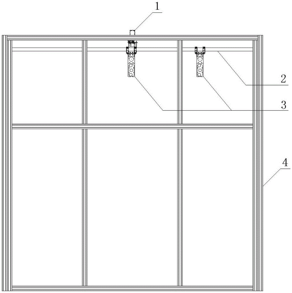 Suspended zero-gravity simulated test bed and using method thereof