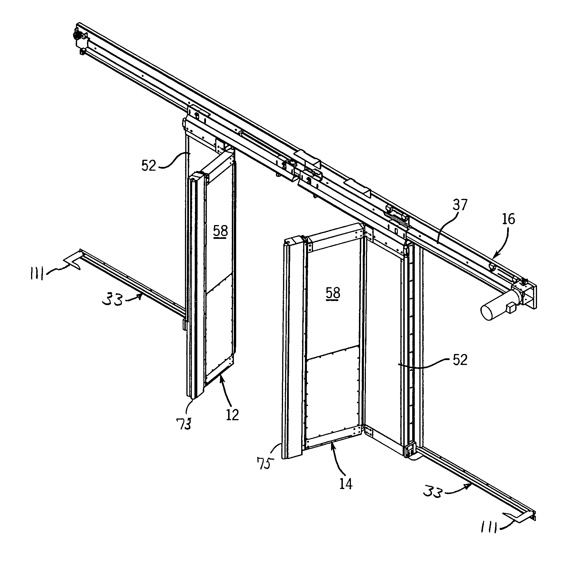 Impactable door