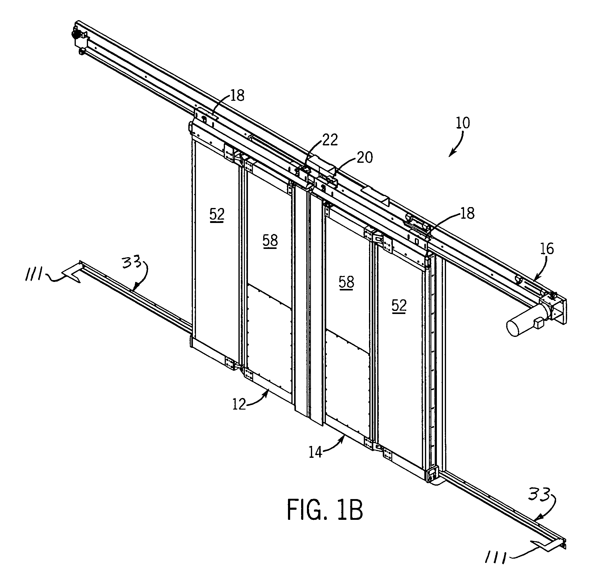 Impactable door