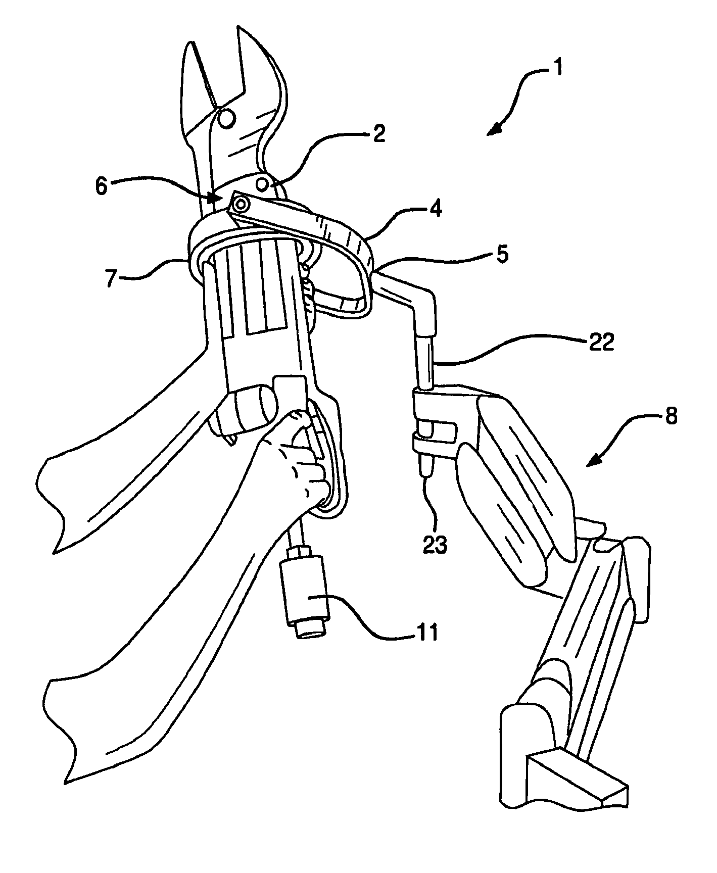 Gimbal assembly for tool support