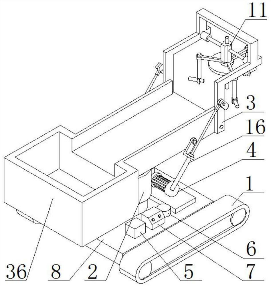 An airborne splitting machine