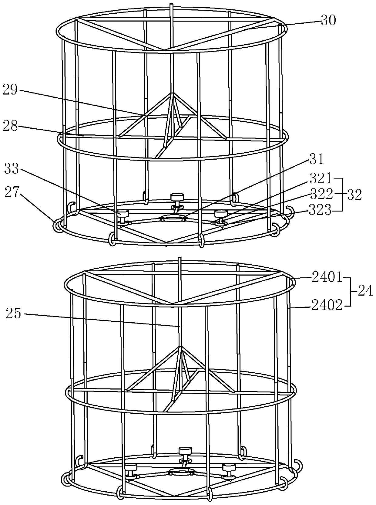 Manual hole digging pile and construction method of manual hole digging pile