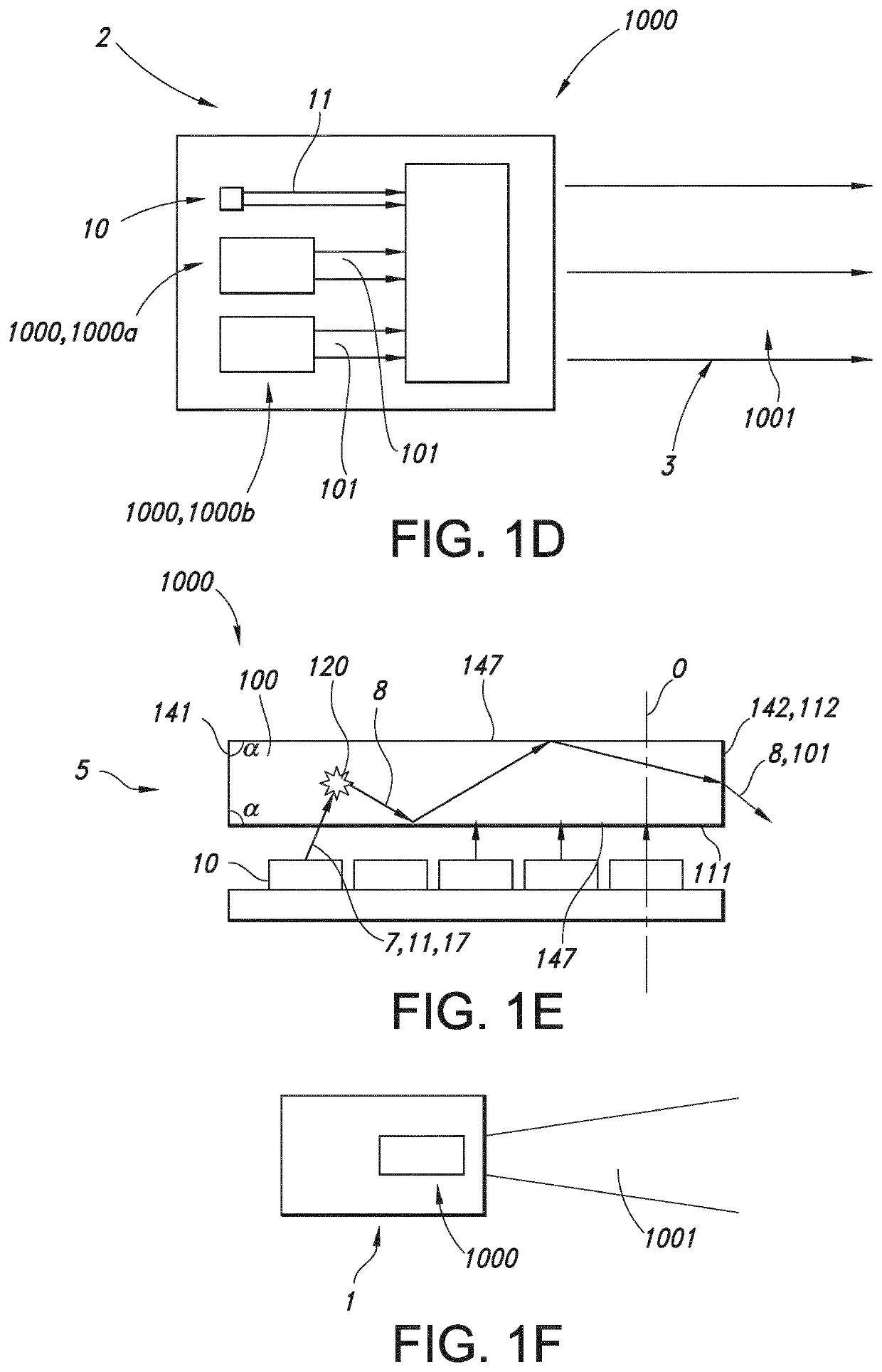 Hld module with improved cooling of a luminescent body