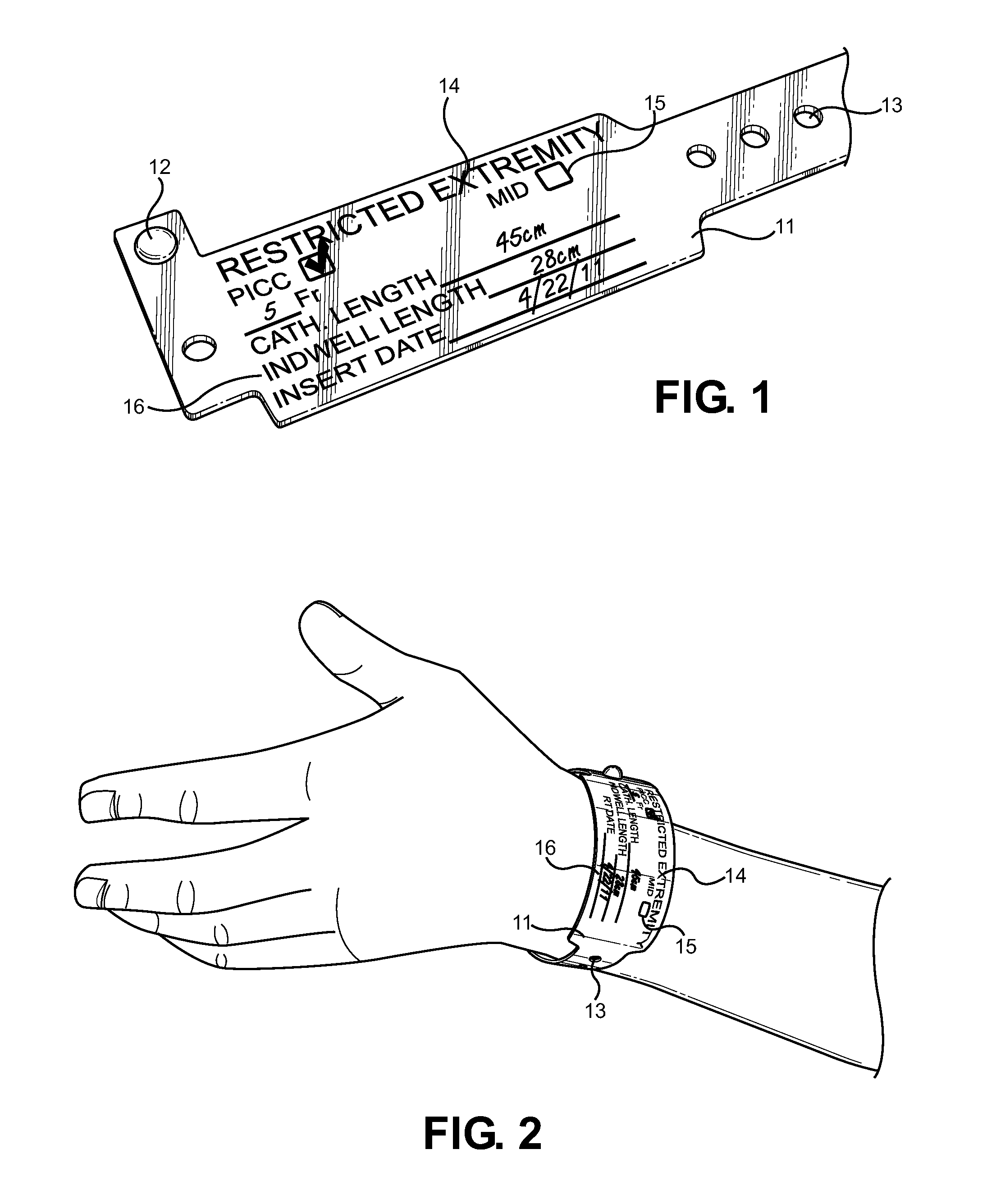 Method of Catheter Type and Presence Notification