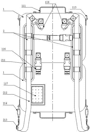 Multifunctional backpack