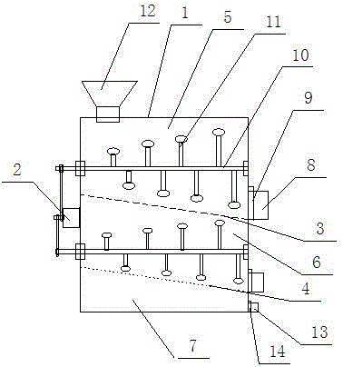 Sand separating and washing machine