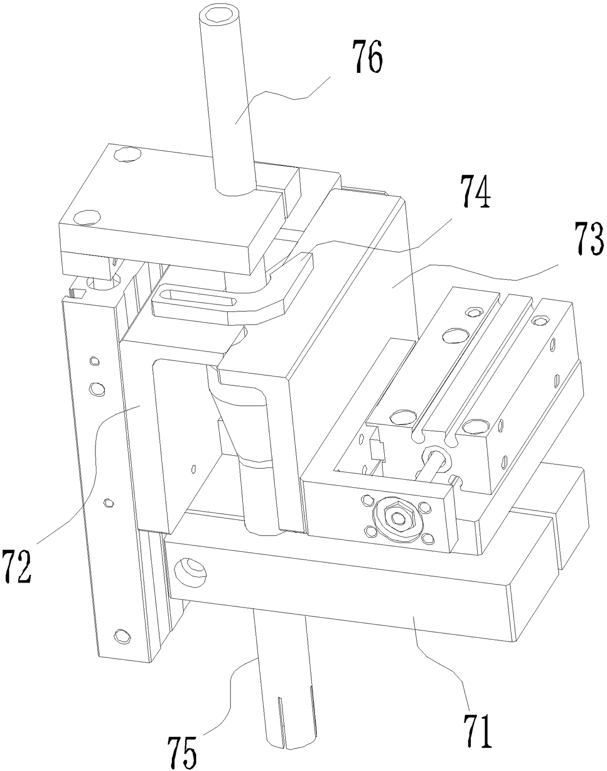 Full-automatic screwing machine