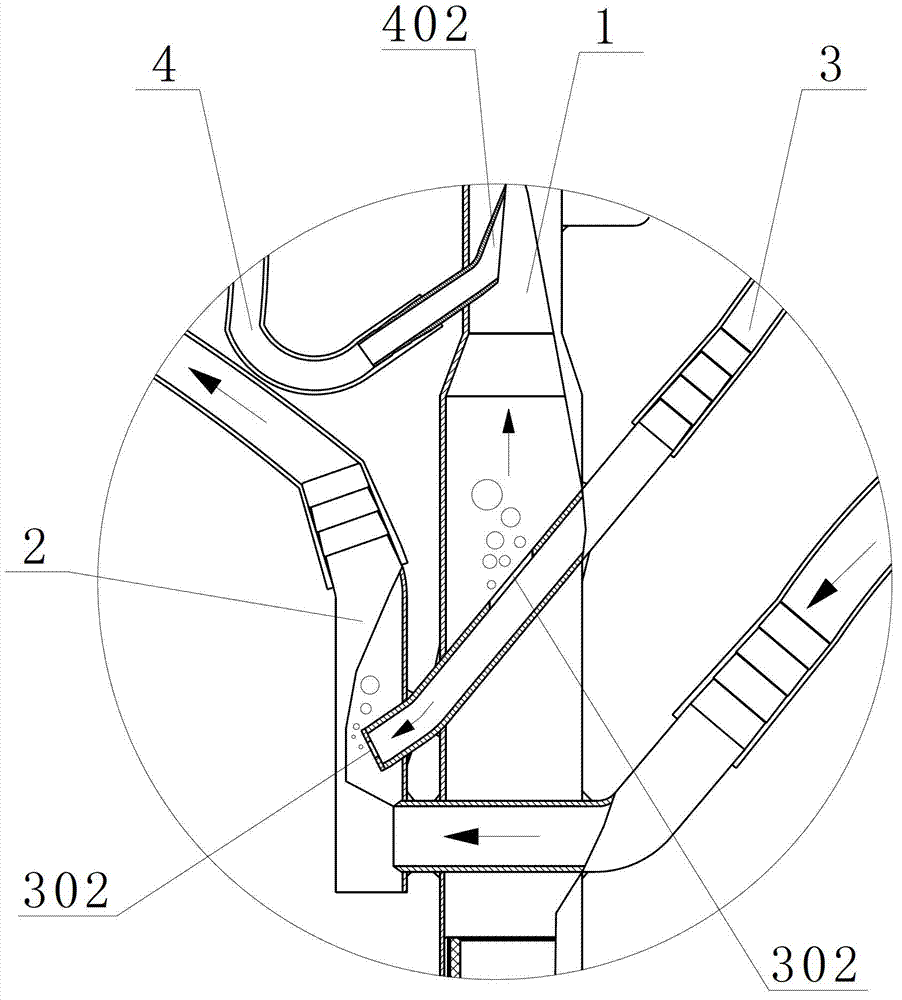 Air inflating, pollutant discharging and water injecting device for net cage culture