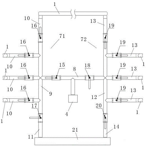 Cooling system for construction of mass concrete structure