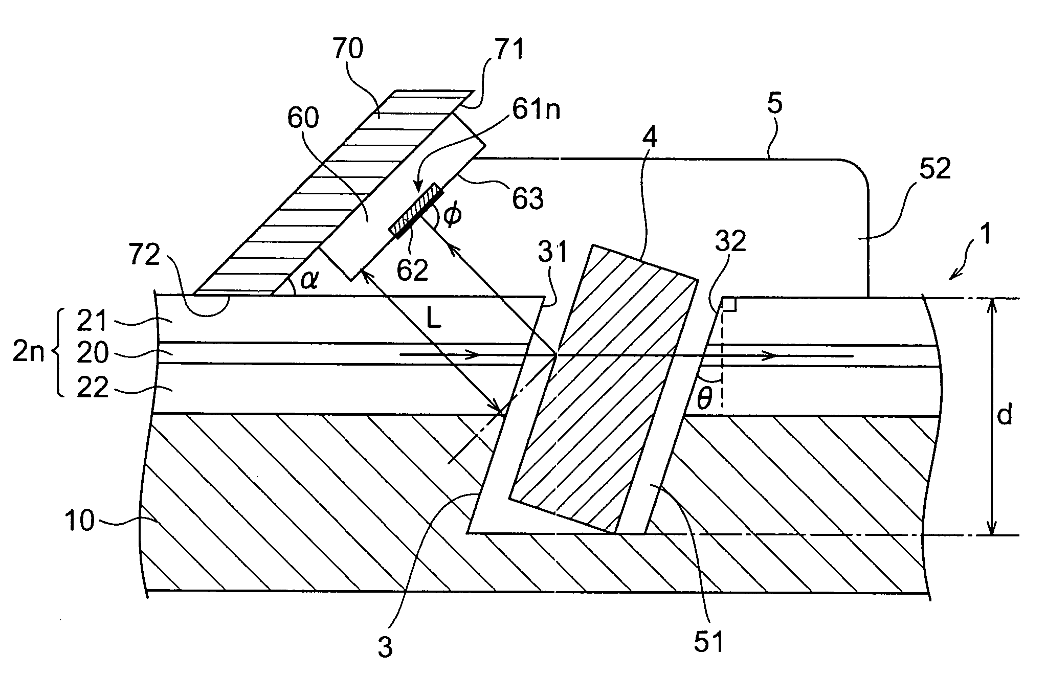 Optical waveguide module