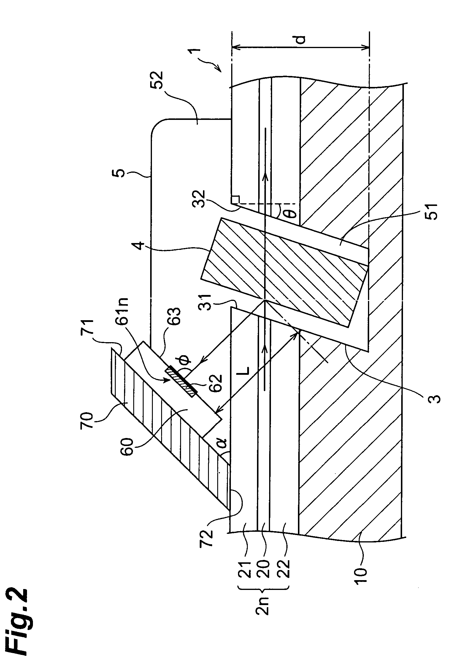 Optical waveguide module