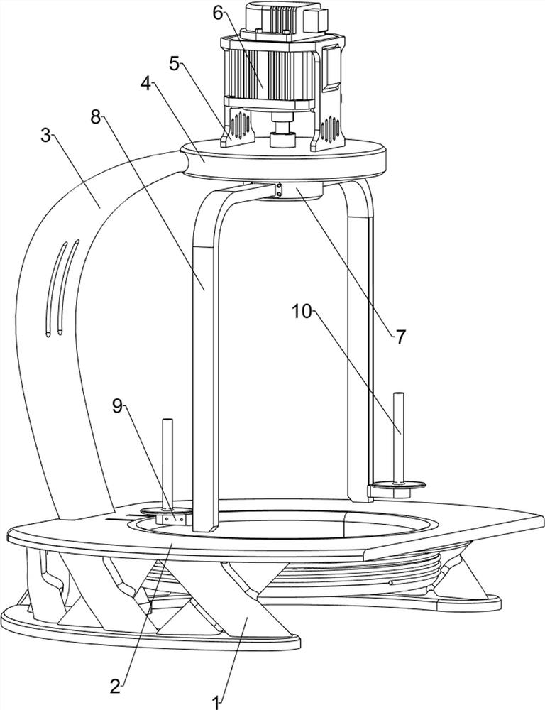 Logistics transportation household appliance packaging device