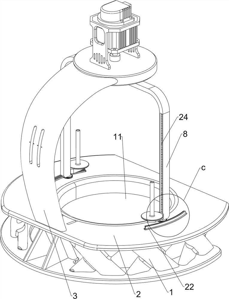 Logistics transportation household appliance packaging device