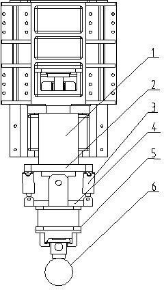 Working platform of multi-wire cutting machine