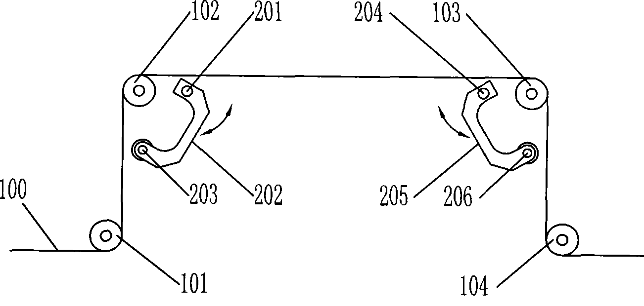 Battery pole shoe rectification mechanism