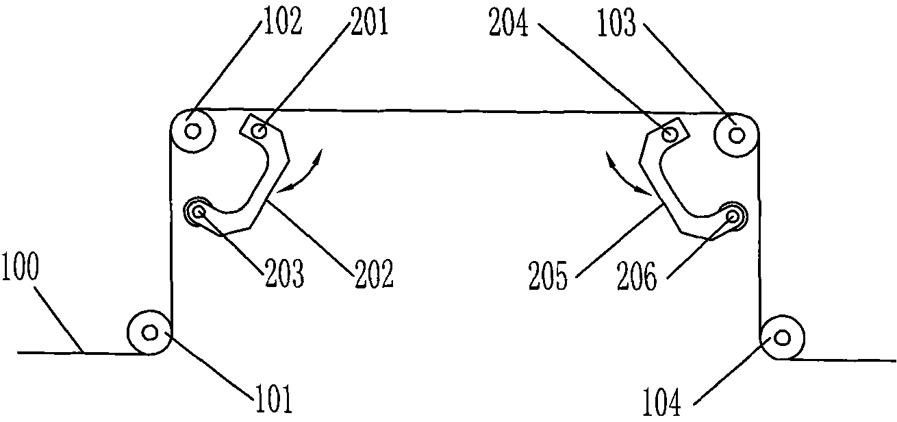 Battery pole shoe rectification mechanism