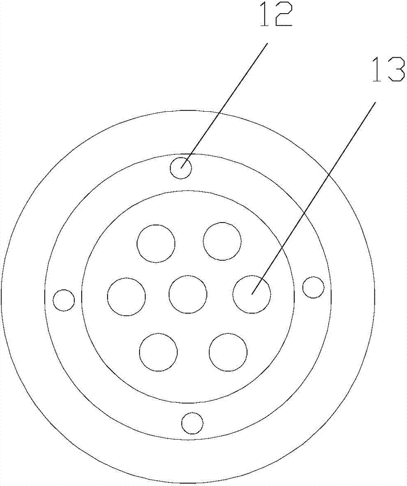 Bathroom floor drain embedded sewer line impermeability device