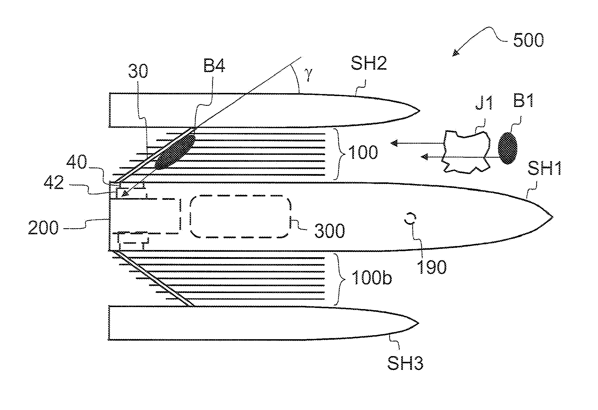 Oil combatting vessel