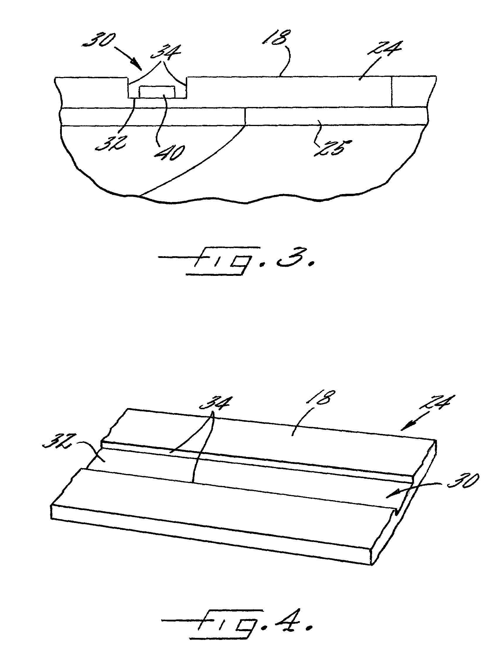 Textile carrier having identification feature and method for manufacturing the same