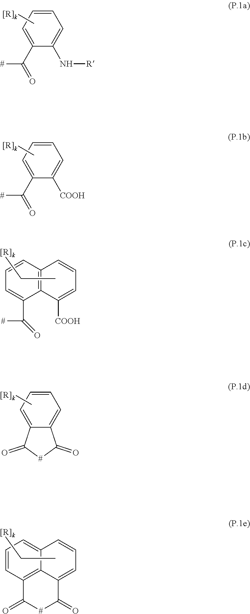 Polyalkylene imine based polymers having polyester groups