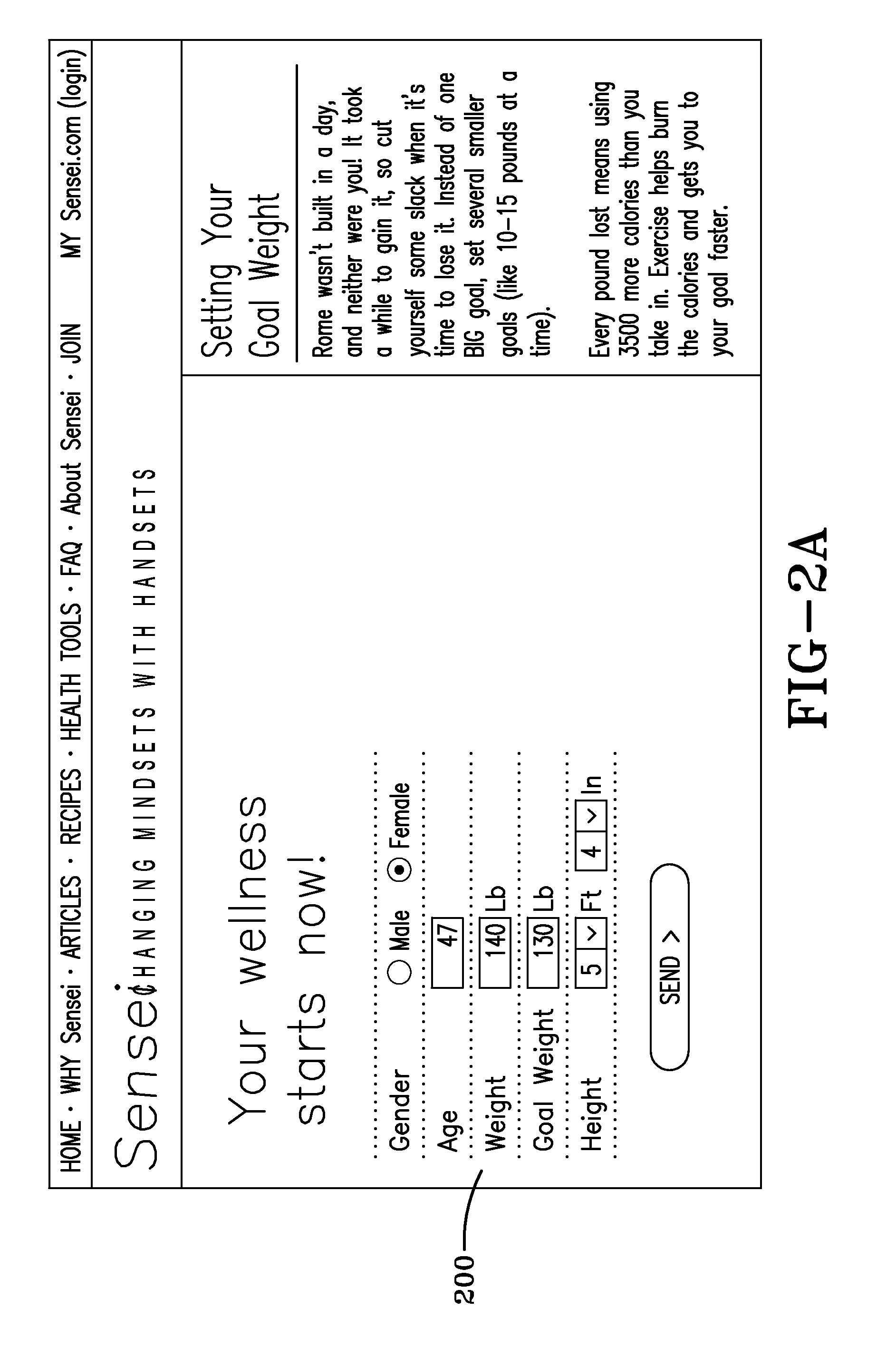 Method for tailoring strategy messages from an expert system to enhance success with modifications to health behaviors