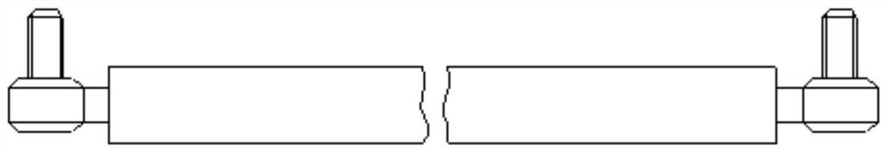 Steering tie rod with built-in space folding beam local resonance damper and damping performance parameter estimation method