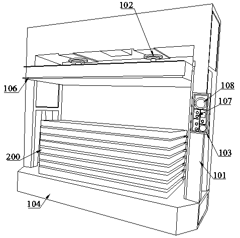 Processing technology of furniture plate material