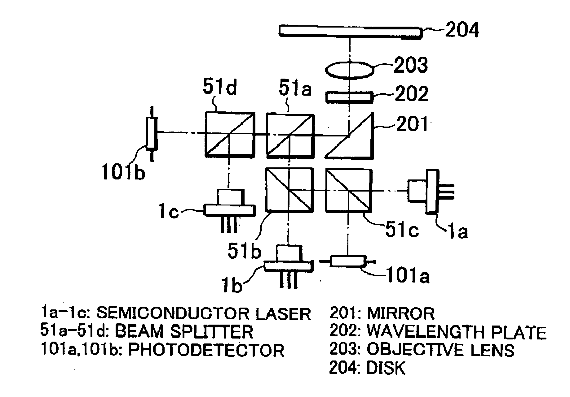 Optical head apparatus and optical information recording or reproducing apparatus