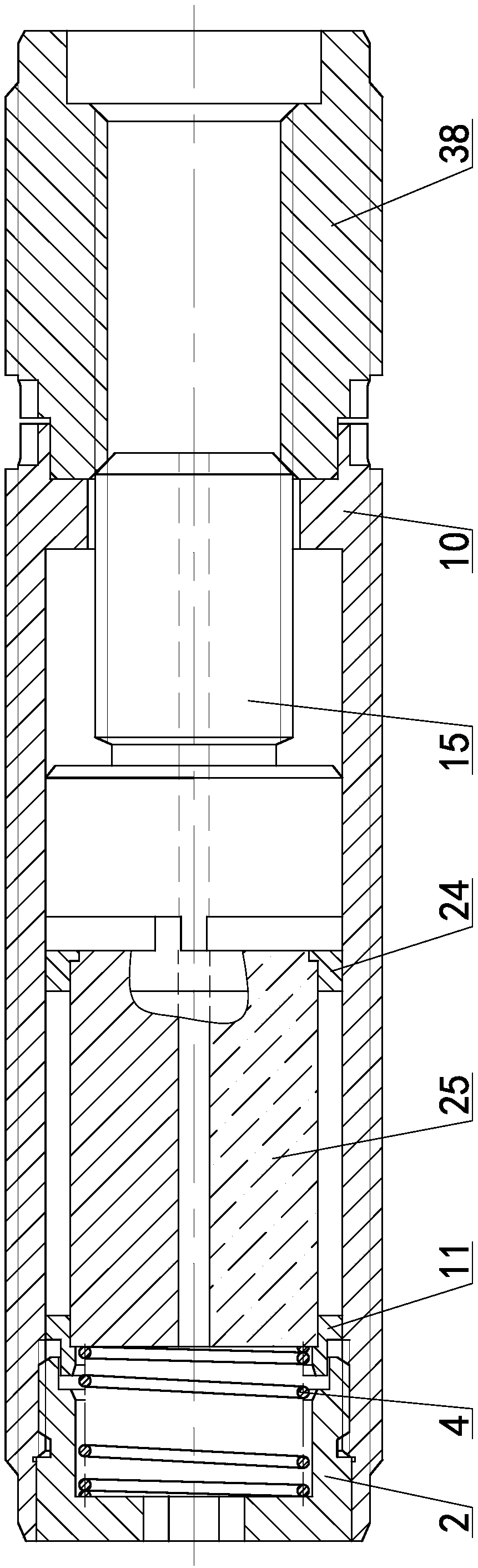 Single-drive control invisible connecting device