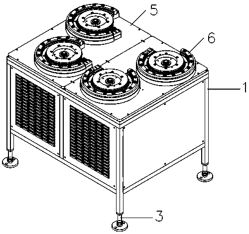 A multi-channel fully automatic basic cover crimping device