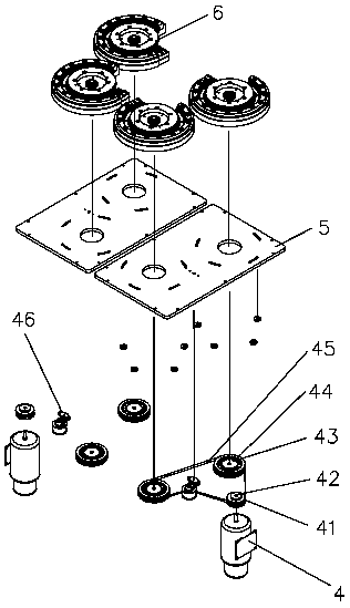 A multi-channel fully automatic basic cover crimping device