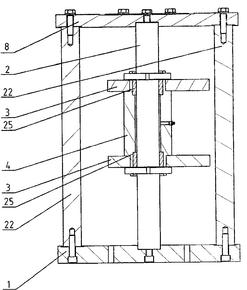 Electric machine double-layer disconnecting means of profiled steel sheet machine