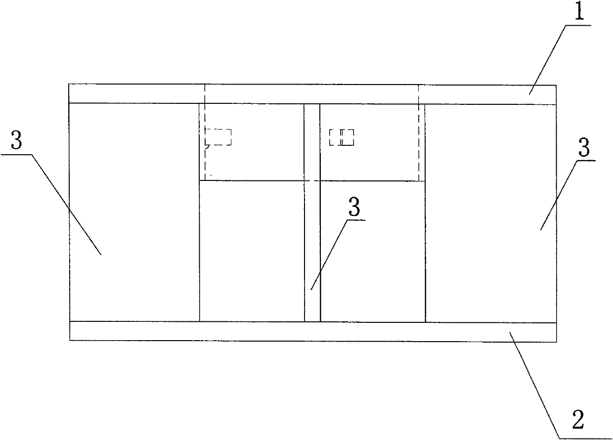 Method for transferring hoisting-point loads