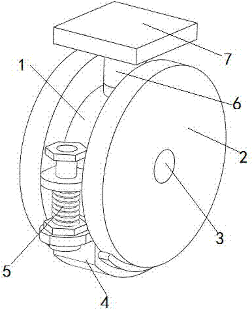 Household oxygen generator moving and fixing device