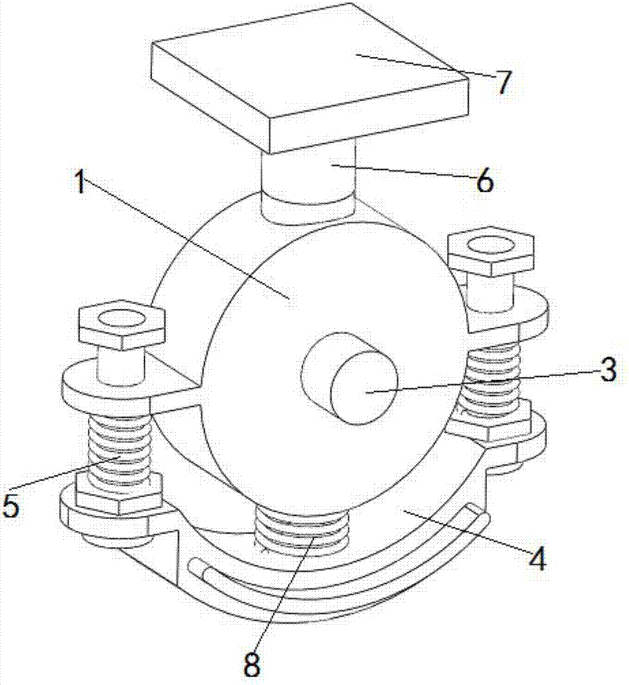 Household oxygen generator moving and fixing device