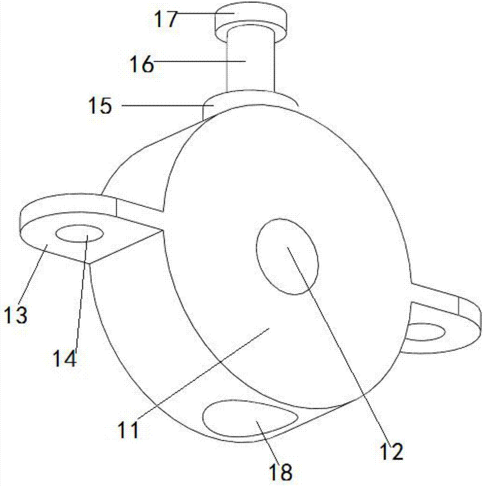 Household oxygen generator moving and fixing device