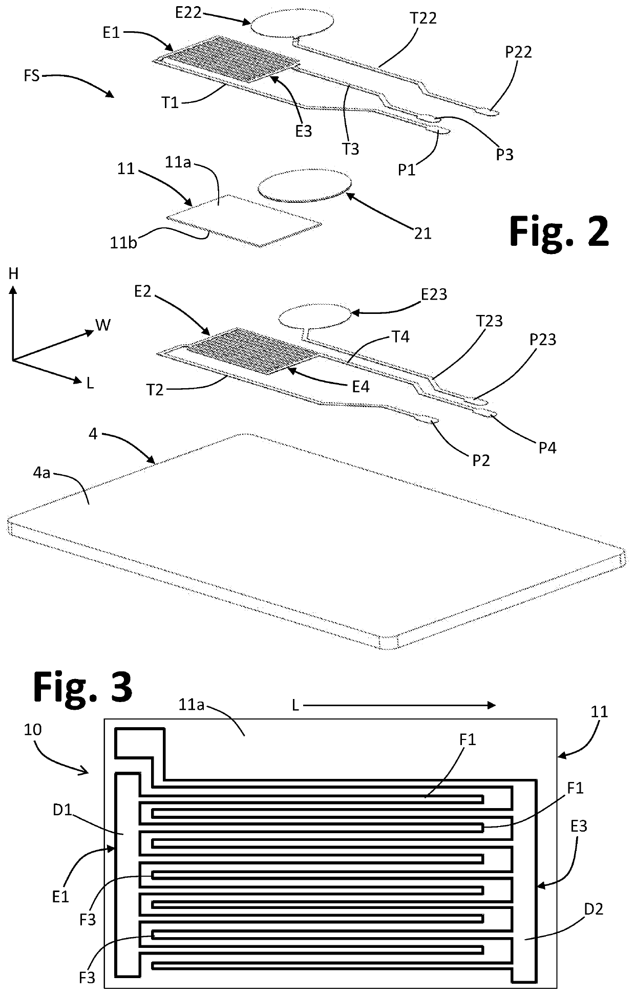 Mechanical-stress sensor and manufacturing method