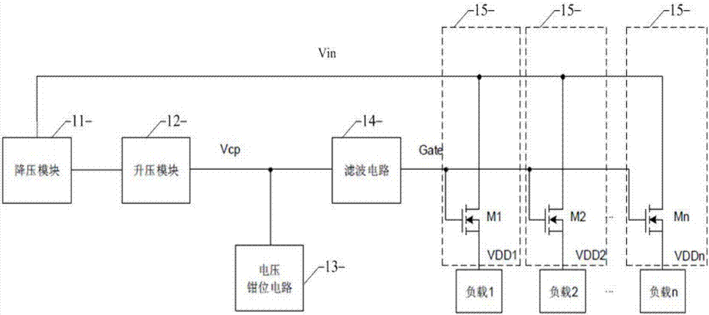 Power supply conversion circuit